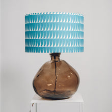 Load image into Gallery viewer, Large Smoke Grey Recycled Glass Lamp - with any Crawia, Heli or retro lampshade