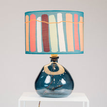 Load image into Gallery viewer, Green Multicoloured Crawia Design Lampshade