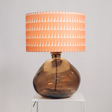 Load image into Gallery viewer, Large Smoke Grey Recycled Glass Lamp - with any Crawia, Heli or retro lampshade