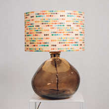 Load image into Gallery viewer, Large Smoke Grey Recycled Glass Lamp - with any Crawia, Heli or retro lampshade