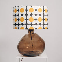 Load image into Gallery viewer, Large Smoke Grey Recycled Glass Lamp - with any Crawia, Heli or retro lampshade