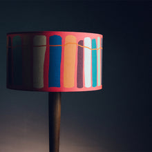Load image into Gallery viewer, Pink Multicoloured Crawia Design Lampshade