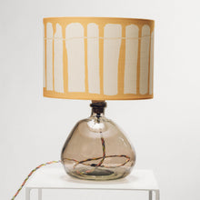 Load image into Gallery viewer, Smoke Grey Recycled Glass Lamp Small - with any Crawia, Heli or retro lampshade