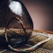 Load image into Gallery viewer, Smoke Grey Recycled Glass Lamp Small - with any Crawia, Heli or retro lampshade