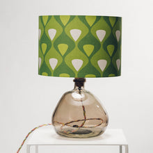 Load image into Gallery viewer, Smoke Grey Recycled Glass Lamp Small - with any Crawia, Heli or retro lampshade