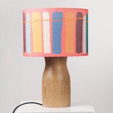 Load image into Gallery viewer, Pink Multicoloured Crawia Design Lampshade