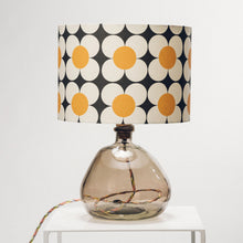 Load image into Gallery viewer, Smoke Grey Recycled Glass Lamp Small - with any Crawia, Heli or retro lampshade