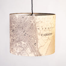 Load image into Gallery viewer, Custom Old Map Lampshade
