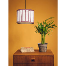 Load image into Gallery viewer, Purple Crawia Design Lampshade
