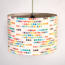 Load image into Gallery viewer, Colourful Dots Retro Lampshade
