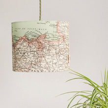 Load image into Gallery viewer, Custom Old Map Lampshade