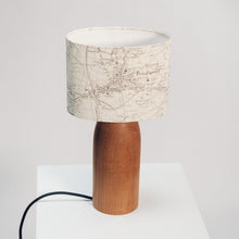 Load image into Gallery viewer, Custom Old Map Oval Lampshade