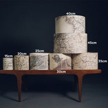 Load image into Gallery viewer, London Underground 1947 Map Lampshade
