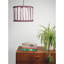 Load image into Gallery viewer, Purple Crawia Design Lampshade