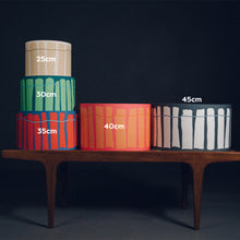 Load image into Gallery viewer, Mustard Crawia Design Lampshade