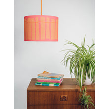 Load image into Gallery viewer, Pink and Orange Crawia Design Lampshade