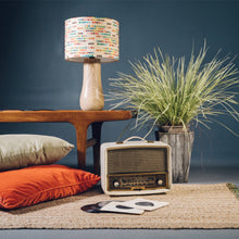 Load image into Gallery viewer, Colourful Dots Retro Lampshade
