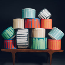 Load image into Gallery viewer, Pink and Orange Crawia Design Lampshade