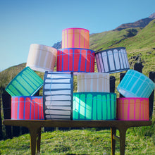 Load image into Gallery viewer, Mustard Crawia Design Lampshade