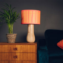 Load image into Gallery viewer, Light Wood Lamp Base - with one of 10 Crawia colours lampshades