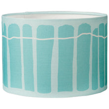 Load image into Gallery viewer, Aqua Blue Crawia Design Lampshade