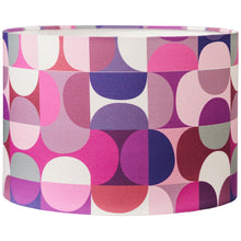 Llwythwch y ddelwedd i wyliwr yr Oriel, Lampshêd Retro Piws