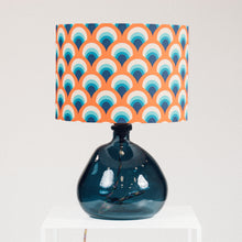 Load image into Gallery viewer, Red and Blue Rainbow Retro Lampshade
