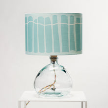 Load image into Gallery viewer, Clear Recycled Glass Lamp Small - with any Crawia, Heli or retro lampshade
