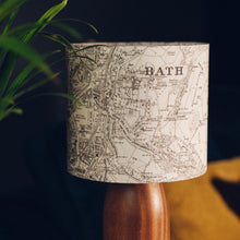 Load image into Gallery viewer, Custom Old Map Lampshade
