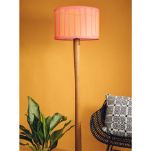 Load image into Gallery viewer, Pink and Orange Crawia Design Lampshade
