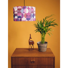 Load image into Gallery viewer, Purple Retro Lampshade
