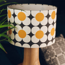 Load image into Gallery viewer, Yellow, Black and White Flowers Retro Lampshade
